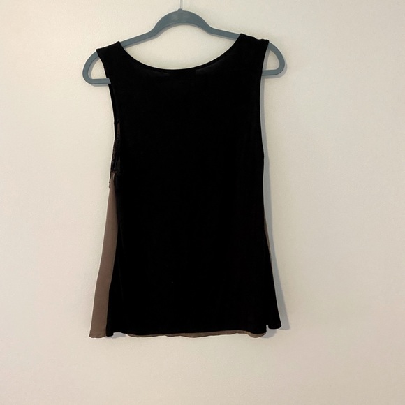 Lace multimedia sleeveless top - Picture 2 of 3